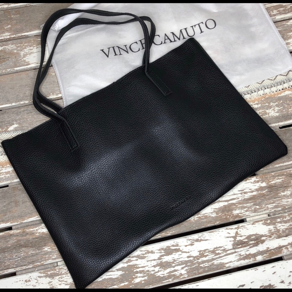 “VINCE CAMUTO” Luck Tote in Black - Picture 2 of 5